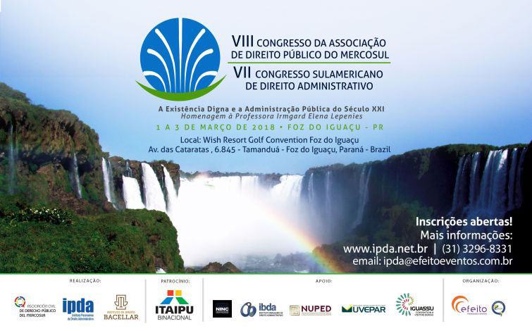 Eventos serão realizados em Foz do Iguaçu, no início de março de 2018 - Foto: Divulgação Eventos serão realizados em Foz do Iguaçu, no início de março de 2018 - Foto: Divulgação