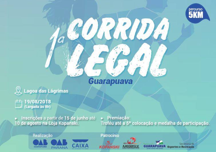 Corrida é resultado do projeto desenvolvido pela CAA/PR em 11 cidades paranaense - Foto: Divulgação