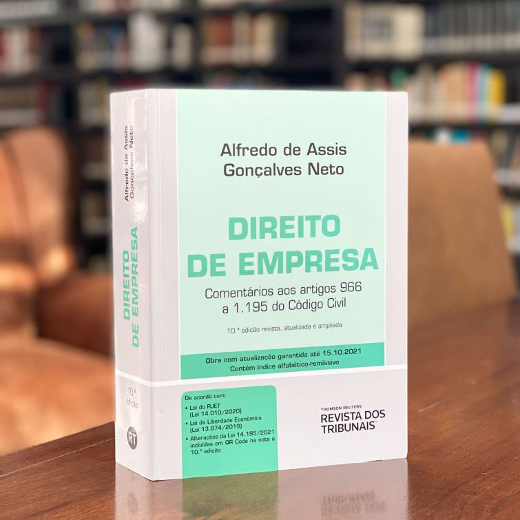 10ª edição da obra do professor Alfredo de Assis Gonçalves Neto - Foto: Divulgação 10ª edição da obra do professor Alfredo de Assis Gonçalves Neto - Foto: Divulgação