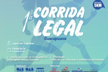 1º Corrida Legal de Guarapuava