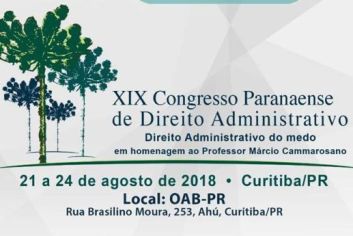 XIX Congresso Paranaense de Direito Administrativo
