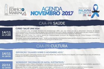 Agenda Novembro Edifício Maringá